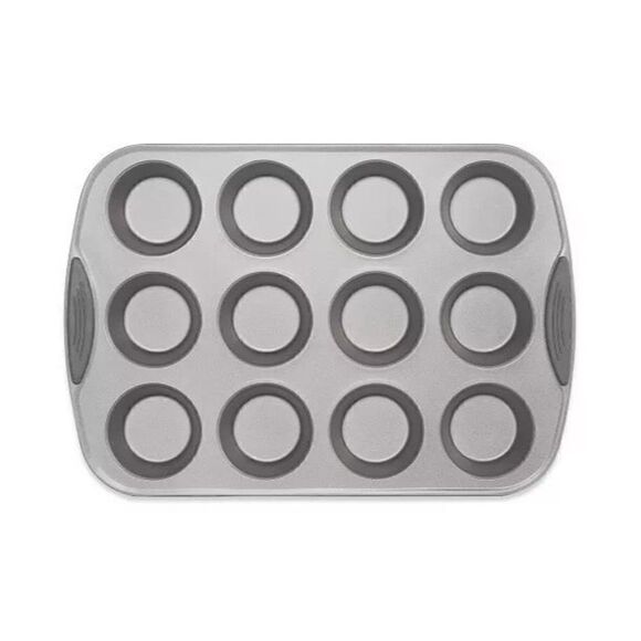 Set 2 MARTHA STEWART COLLECTION 12-Cup Nonstick Muffin Pans - Picture 1 of 3